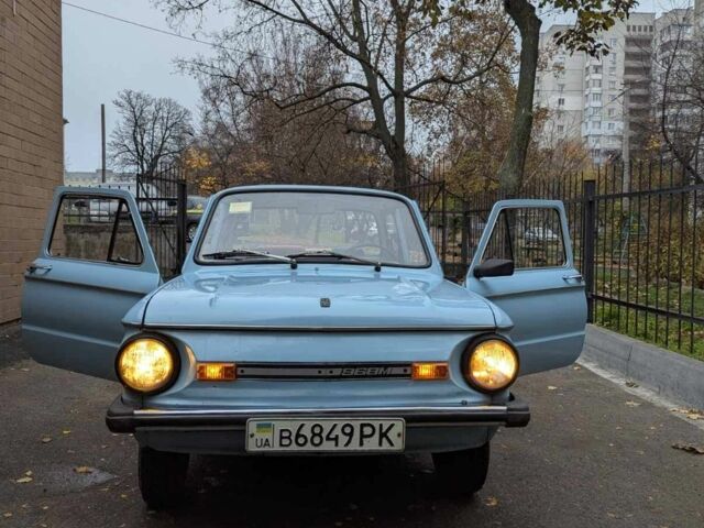 Синій ЗАЗ 968, об'ємом двигуна 1 л та пробігом 37 тис. км за 1200 $, фото 3 на Automoto.ua