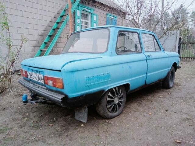 Синий ЗАЗ 968, объемом двигателя 1.2 л и пробегом 555 тыс. км за 359 $, фото 1 на Automoto.ua