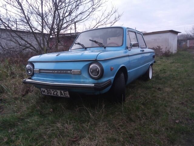 Синий ЗАЗ 968, объемом двигателя 1.2 л и пробегом 25 тыс. км за 1300 $, фото 4 на Automoto.ua