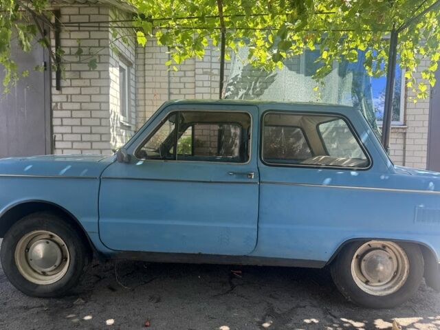 Синий ЗАЗ 968, объемом двигателя 1 л и пробегом 1 тыс. км за 400 $, фото 1 на Automoto.ua
