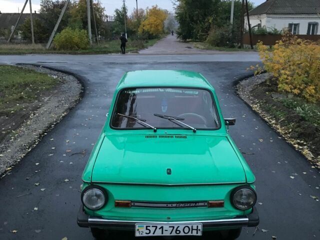 Зеленый ЗАЗ 968, объемом двигателя 0 л и пробегом 60 тыс. км за 500 $, фото 1 на Automoto.ua