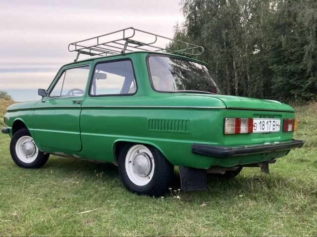 Зеленый ЗАЗ 968, объемом двигателя 1.2 л и пробегом 108 тыс. км за 595 $, фото 3 на Automoto.ua