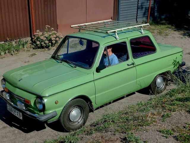 Зеленый ЗАЗ 968, объемом двигателя 1.2 л и пробегом 102 тыс. км за 600 $, фото 1 на Automoto.ua