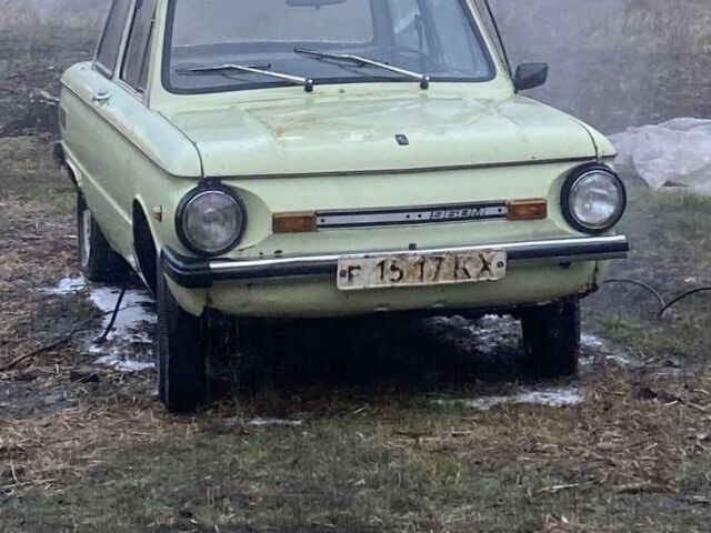 Зелений ЗАЗ 968, об'ємом двигуна 0.12 л та пробігом 50 тис. км за 237 $, фото 1 на Automoto.ua