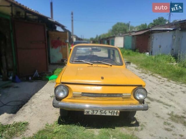 Желтый ЗАЗ 968 М, объемом двигателя 1.2 л и пробегом 43 тыс. км за 650 $, фото 4 на Automoto.ua