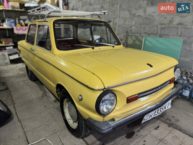 Желтый ЗАЗ 968 М, объемом двигателя 1.2 л и пробегом 150 тыс. км за 500 $, фото 12 на Automoto.ua
