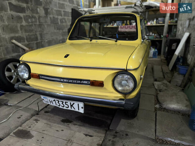 Желтый ЗАЗ 968 М, объемом двигателя 1.2 л и пробегом 150 тыс. км за 500 $, фото 11 на Automoto.ua