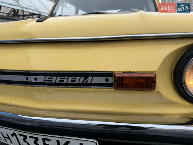 Желтый ЗАЗ 968 М, объемом двигателя 1.2 л и пробегом 150 тыс. км за 500 $, фото 2 на Automoto.ua
