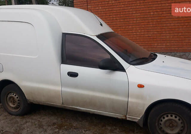 Белый ЗАЗ Lanos Cargo, объемом двигателя 1.5 л и пробегом 344 тыс. км за 1400 $, фото 1 на Automoto.ua
