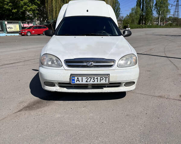 Белый ЗАЗ Lanos Cargo, объемом двигателя 1.5 л и пробегом 333 тыс. км за 1500 $, фото 1 на Automoto.ua