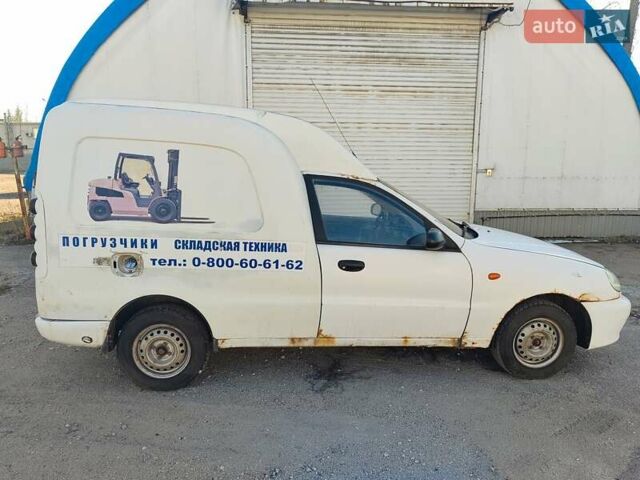 Белый ЗАЗ Lanos Cargo, объемом двигателя 1.3 л и пробегом 486 тыс. км за 1000 $, фото 3 на Automoto.ua