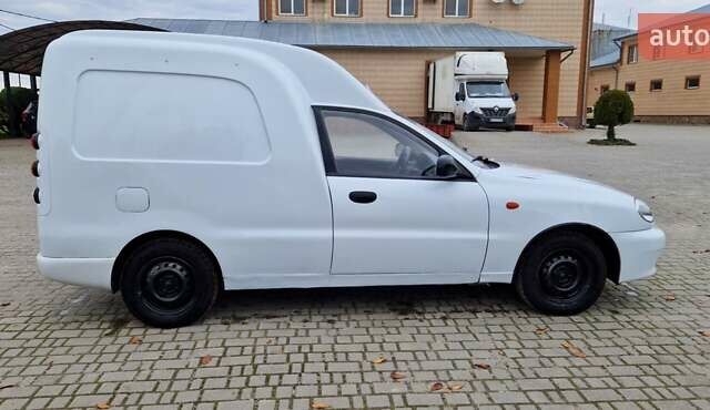 Білий ЗАЗ Lanos Cargo, об'ємом двигуна 1.5 л та пробігом 498 тис. км за 2100 $, фото 5 на Automoto.ua
