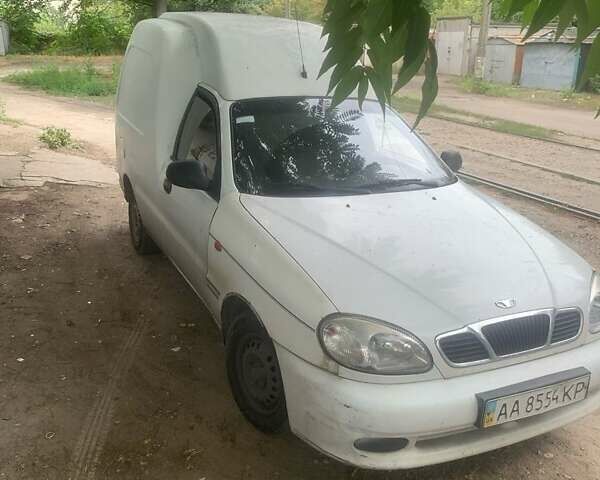 Белый ЗАЗ Lanos Cargo, объемом двигателя 1.5 л и пробегом 317 тыс. км за 1800 $, фото 7 на Automoto.ua