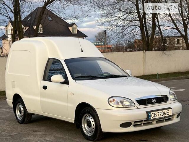 Білий ЗАЗ Lanos Cargo, об'ємом двигуна 1.5 л та пробігом 63 тис. км за 3650 $, фото 7 на Automoto.ua