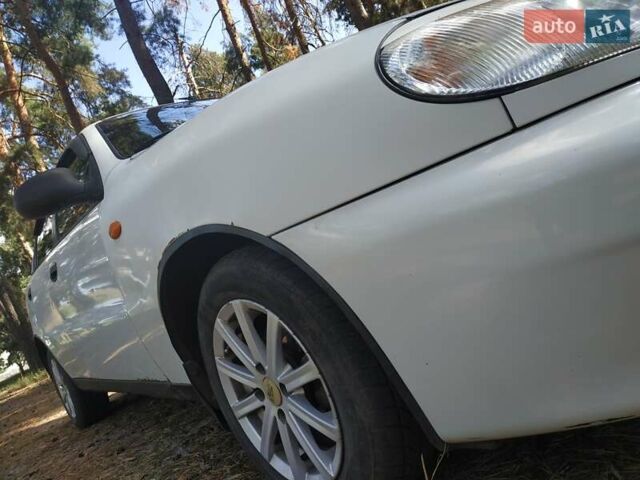 Белый ЗАЗ Ланос, объемом двигателя 1.5 л и пробегом 163 тыс. км за 1750 $, фото 8 на Automoto.ua