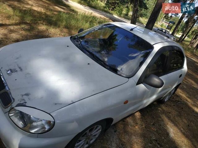 Белый ЗАЗ Ланос, объемом двигателя 1.5 л и пробегом 163 тыс. км за 1750 $, фото 7 на Automoto.ua