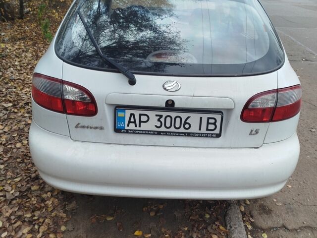 Белый ЗАЗ Ланос, объемом двигателя 1.5 л и пробегом 103 тыс. км за 3500 $, фото 1 на Automoto.ua