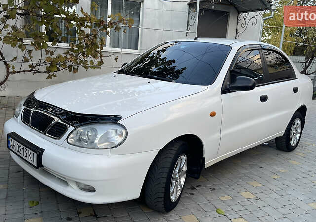 Белый ЗАЗ Ланос, объемом двигателя 1.5 л и пробегом 185 тыс. км за 2300 $, фото 1 на Automoto.ua