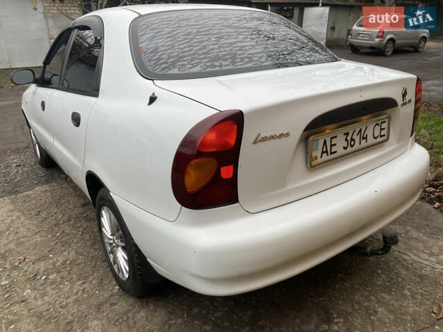Білий ЗАЗ Ланос, об'ємом двигуна 1.5 л та пробігом 259 тис. км за 2400 $, фото 5 на Automoto.ua