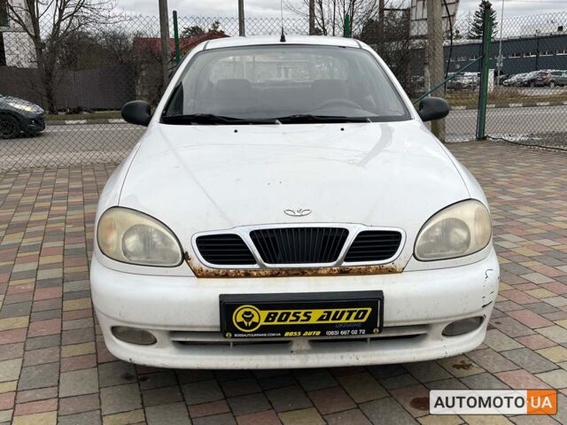 Белый ЗАЗ Ланос, объемом двигателя 1.4 л и пробегом 308 тыс. км за 1950 $, фото 1 на Automoto.ua