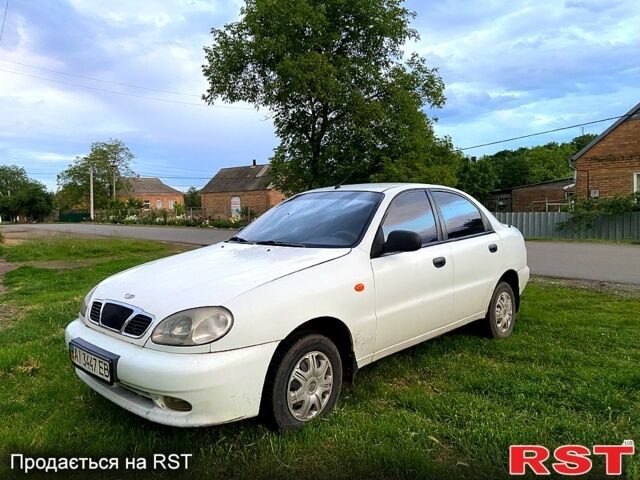 Білий ЗАЗ Ланос, об'ємом двигуна 1.5 л та пробігом 222 тис. км за 1100 $, фото 9 на Automoto.ua