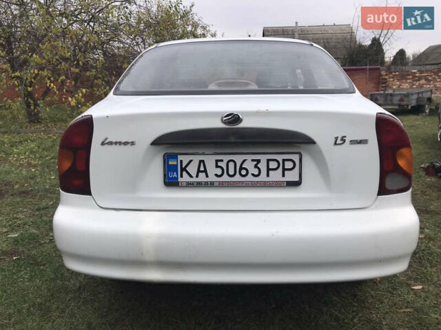 Белый ЗАЗ Ланос, объемом двигателя 1.5 л и пробегом 150 тыс. км за 1750 $, фото 21 на Automoto.ua