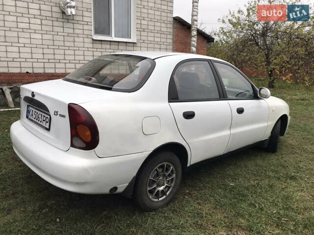 Белый ЗАЗ Ланос, объемом двигателя 1.5 л и пробегом 150 тыс. км за 1750 $, фото 3 на Automoto.ua
