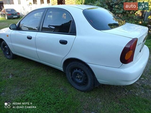 Білий ЗАЗ Ланос, об'ємом двигуна 1.5 л та пробігом 93 тис. км за 2700 $, фото 4 на Automoto.ua