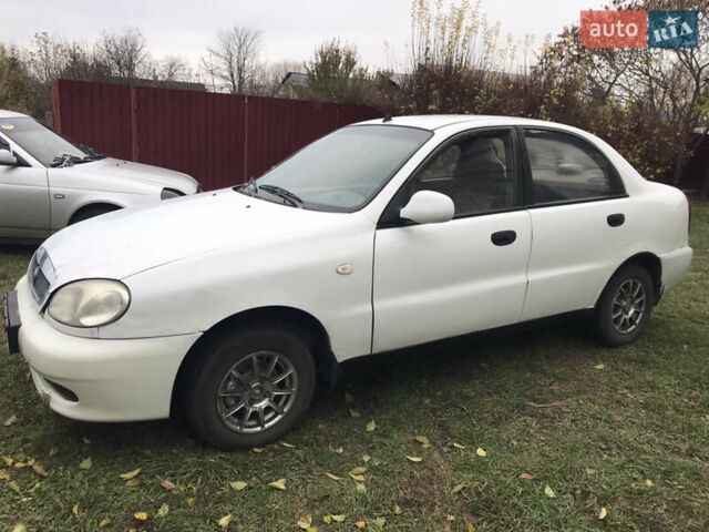 Белый ЗАЗ Ланос, объемом двигателя 1.5 л и пробегом 150 тыс. км за 1750 $, фото 18 на Automoto.ua