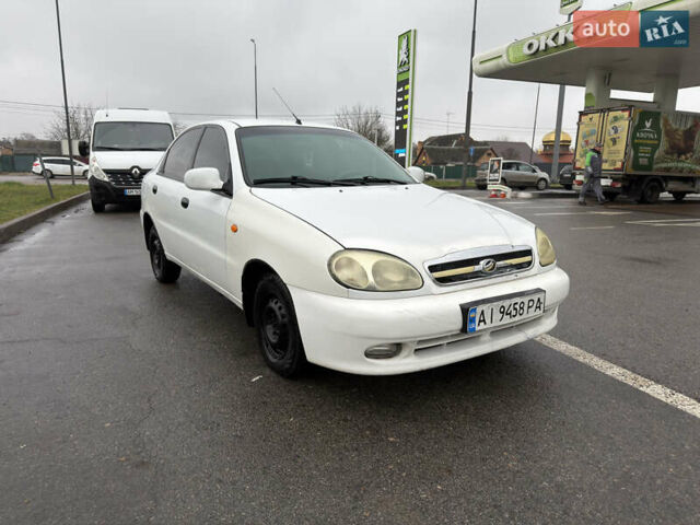 Білий ЗАЗ Ланос, об'ємом двигуна 1.5 л та пробігом 180 тис. км за 1650 $, фото 2 на Automoto.ua