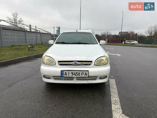 Білий ЗАЗ Ланос, об'ємом двигуна 1.5 л та пробігом 180 тис. км за 1650 $, фото 1 на Automoto.ua