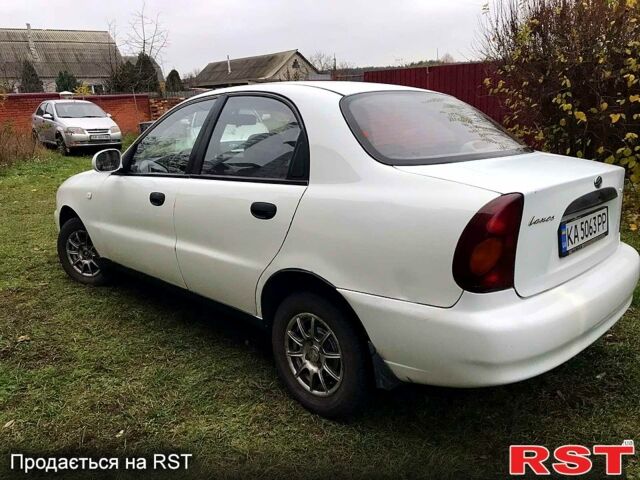 Белый ЗАЗ Ланос, объемом двигателя 1.5 л и пробегом 158 тыс. км за 2222 $, фото 2 на Automoto.ua
