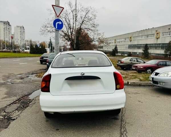 Белый ЗАЗ Ланос, объемом двигателя 1.4 л и пробегом 105 тыс. км за 1999 $, фото 12 на Automoto.ua