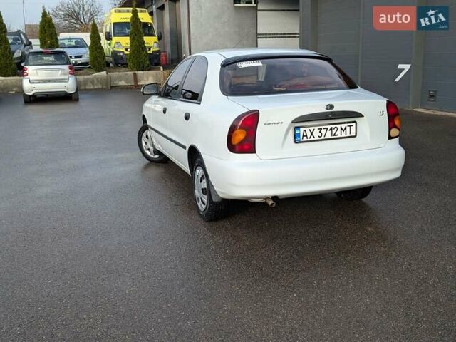 Білий ЗАЗ Ланос, об'ємом двигуна 1.5 л та пробігом 123 тис. км за 4000 $, фото 6 на Automoto.ua