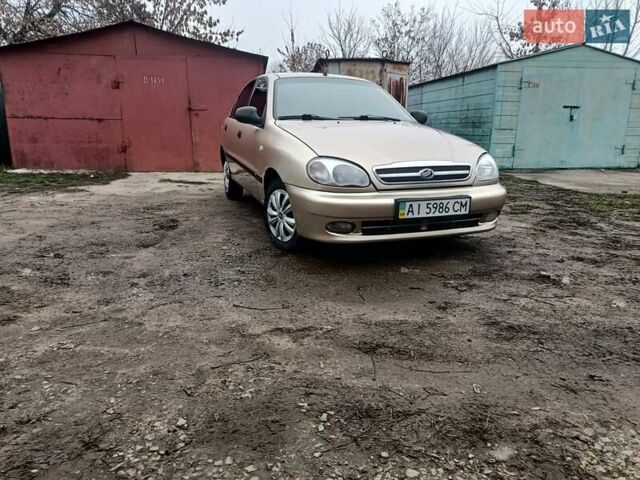 Бежевый ЗАЗ Ланос, объемом двигателя 1.5 л и пробегом 230 тыс. км за 2700 $, фото 2 на Automoto.ua