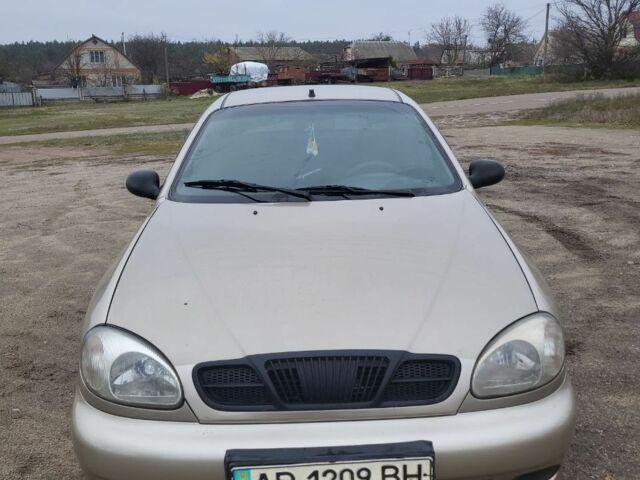 Бежевый ЗАЗ Ланос, объемом двигателя 1.3 л и пробегом 250 тыс. км за 1550 $, фото 1 на Automoto.ua