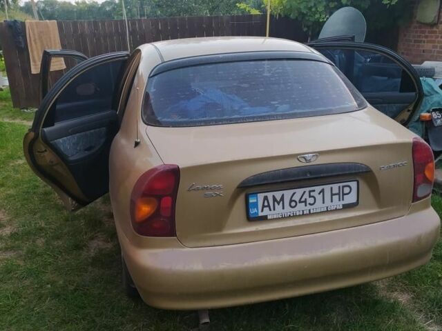Бежевый ЗАЗ Ланос, объемом двигателя 1.6 л и пробегом 264 тыс. км за 3100 $, фото 11 на Automoto.ua