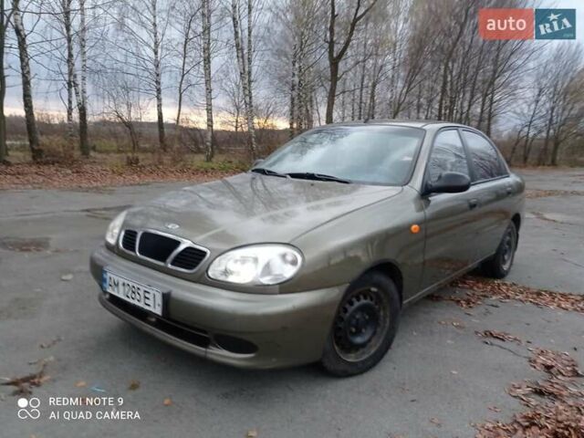 Бежевий ЗАЗ Ланос, об'ємом двигуна 1.3 л та пробігом 150 тис. км за 2200 $, фото 1 на Automoto.ua