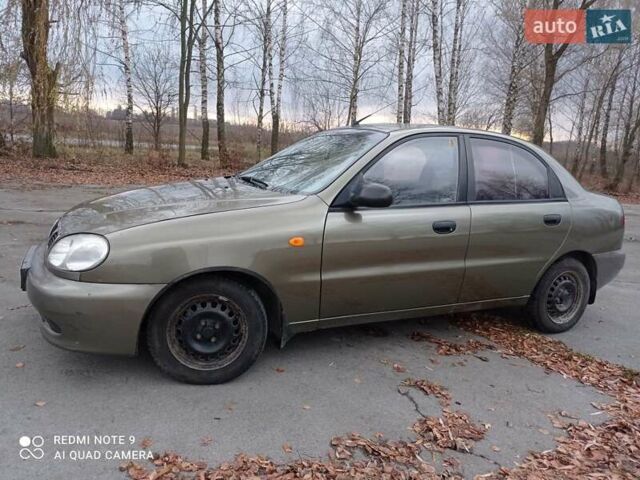 Бежевий ЗАЗ Ланос, об'ємом двигуна 1.3 л та пробігом 150 тис. км за 2200 $, фото 8 на Automoto.ua