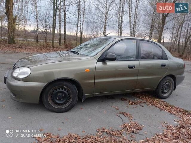 Бежевий ЗАЗ Ланос, об'ємом двигуна 1.3 л та пробігом 150 тис. км за 2200 $, фото 7 на Automoto.ua
