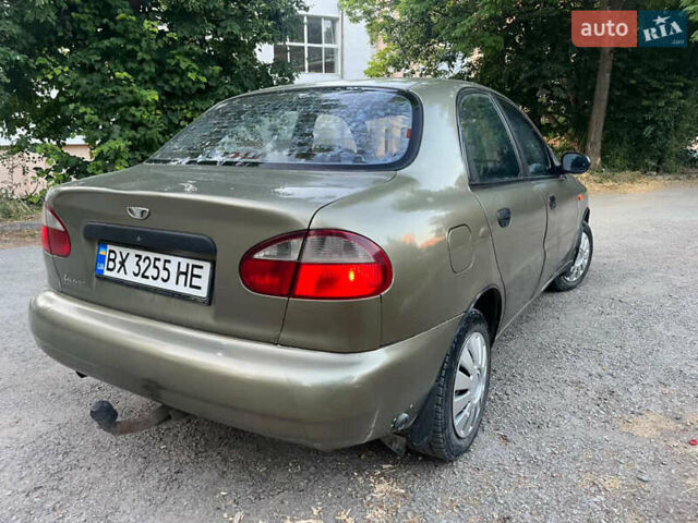 Бежевий ЗАЗ Ланос, об'ємом двигуна 1.4 л та пробігом 333 тис. км за 1150 $, фото 5 на Automoto.ua