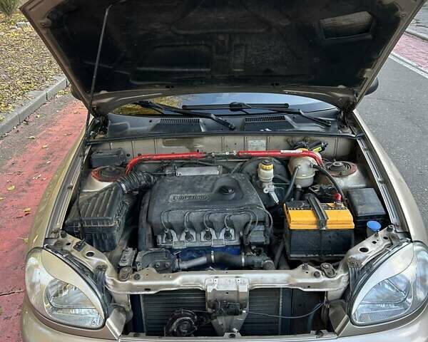 Бежевый ЗАЗ Ланос, объемом двигателя 1.39 л и пробегом 142 тыс. км за 3200 $, фото 12 на Automoto.ua