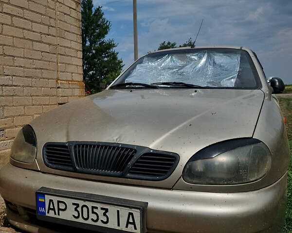 Бежевый ЗАЗ Ланос, объемом двигателя 1.5 л и пробегом 230 тыс. км за 600 $, фото 1 на Automoto.ua