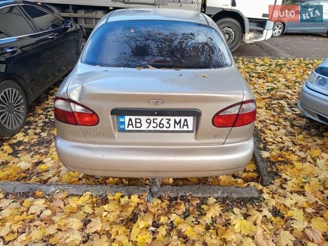 Бежевый ЗАЗ Ланос, объемом двигателя 1.39 л и пробегом 166 тыс. км за 1600 $, фото 5 на Automoto.ua