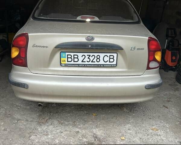 Бежевый ЗАЗ Ланос, объемом двигателя 1.5 л и пробегом 367 тыс. км за 1700 $, фото 9 на Automoto.ua