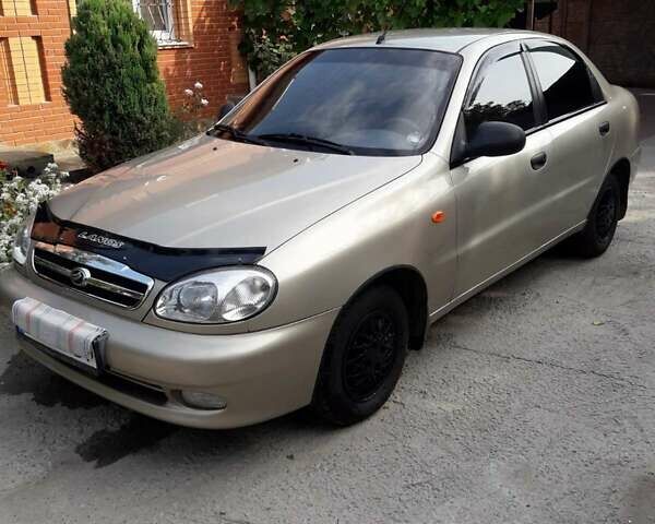 Бежевый ЗАЗ Ланос, объемом двигателя 1.5 л и пробегом 173 тыс. км за 3800 $, фото 1 на Automoto.ua