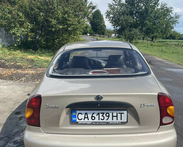 Бежевый ЗАЗ Ланос, объемом двигателя 1.5 л и пробегом 104 тыс. км за 3500 $, фото 5 на Automoto.ua