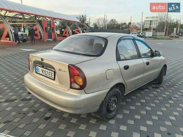 ЗАЗ Ланос 2012 у Полтаві на Automoto.ua Бежевий ЗАЗ Ланос, об'ємом двигуна 1.5 л та пробігом 197 тис. км за 2600 $, фото 5 на Automoto.ua