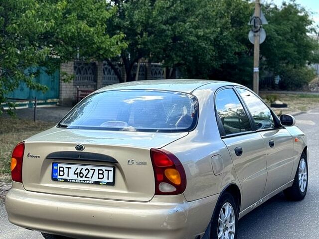 Бежевый ЗАЗ Ланос, объемом двигателя 1.5 л и пробегом 0 тыс. км за 2000 $, фото 2 на Automoto.ua