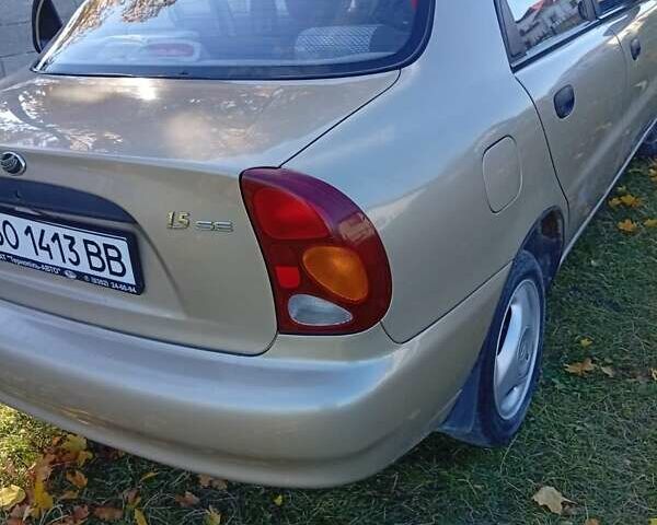 Бежевый ЗАЗ Ланос, объемом двигателя 1.5 л и пробегом 59 тыс. км за 3100 $, фото 2 на Automoto.ua